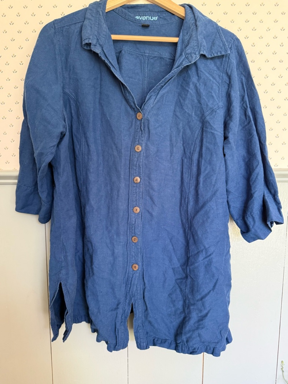 Avenue Linen Button up